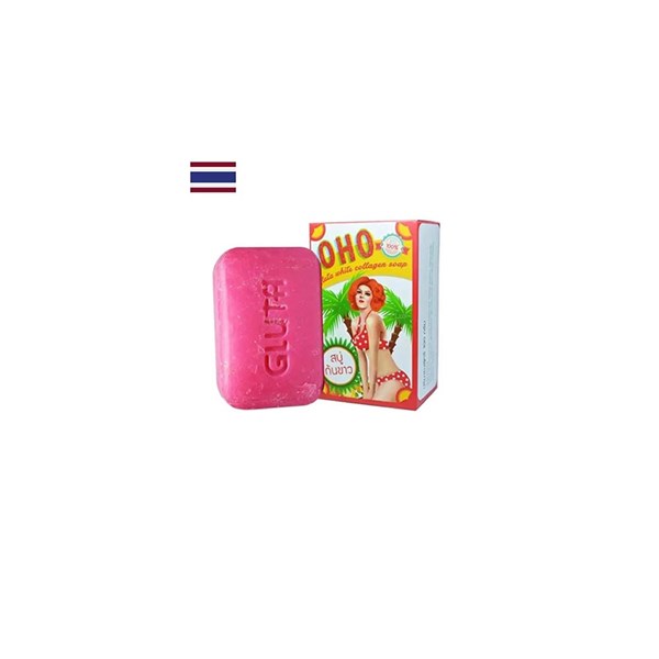 OHO Glutathione and Collagen Soap for Skin Whitening
