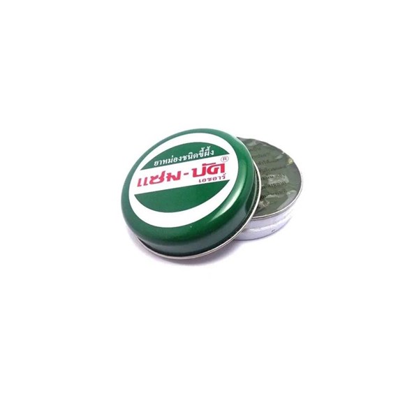 Thai Black Green Zam-Buk Paste Cream for Bruises and Insect Bites