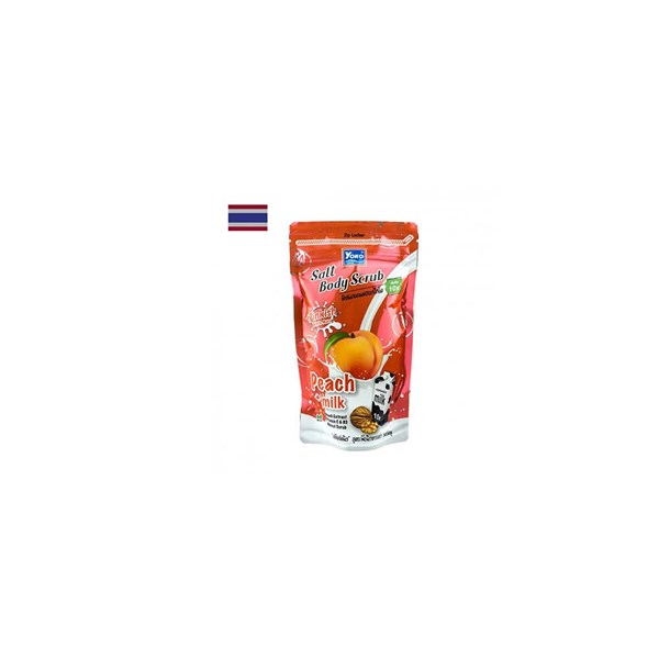 Yoko Hokkaido Milk & Peach Body Salt Scrub